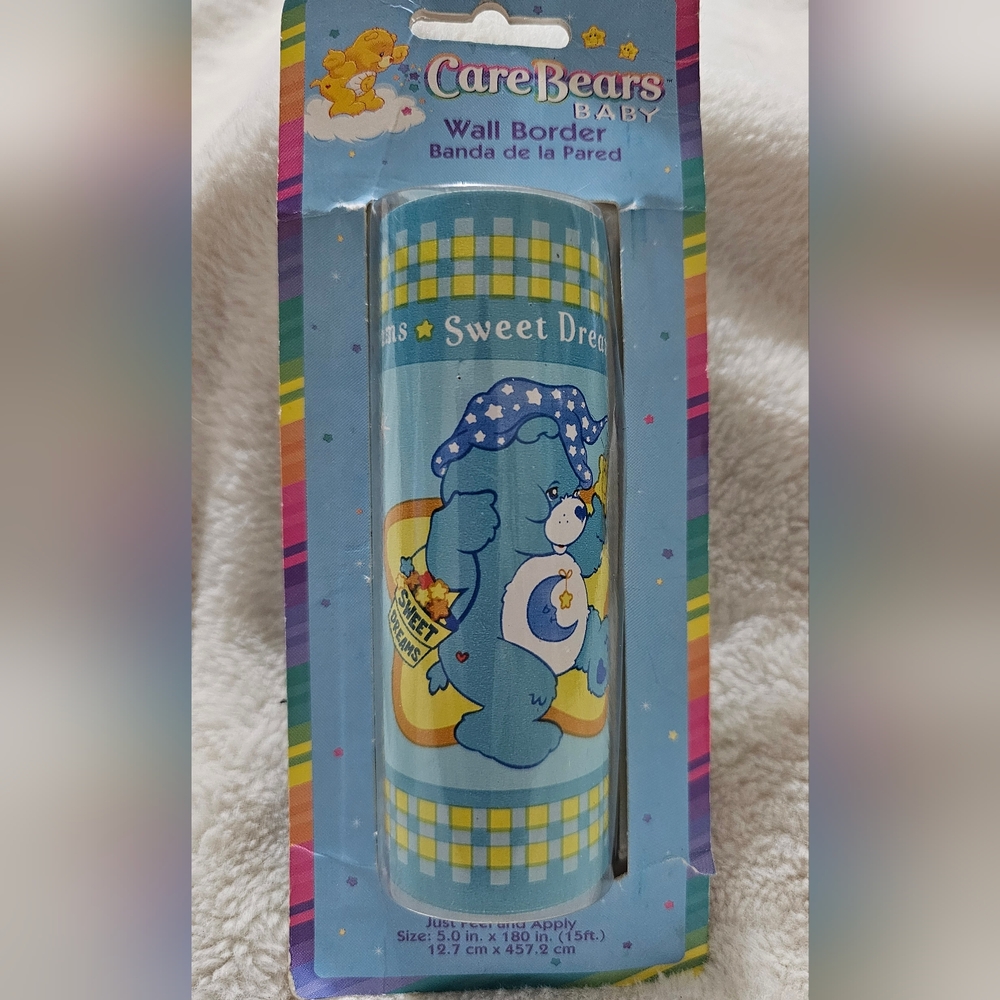 Vintage Care Bears Wallpaper Border Peel And Stick